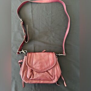Leather Maroon Purse